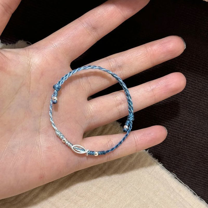 Verstellbares, vom Ozean inspiriertes Charm-Armband Karnz