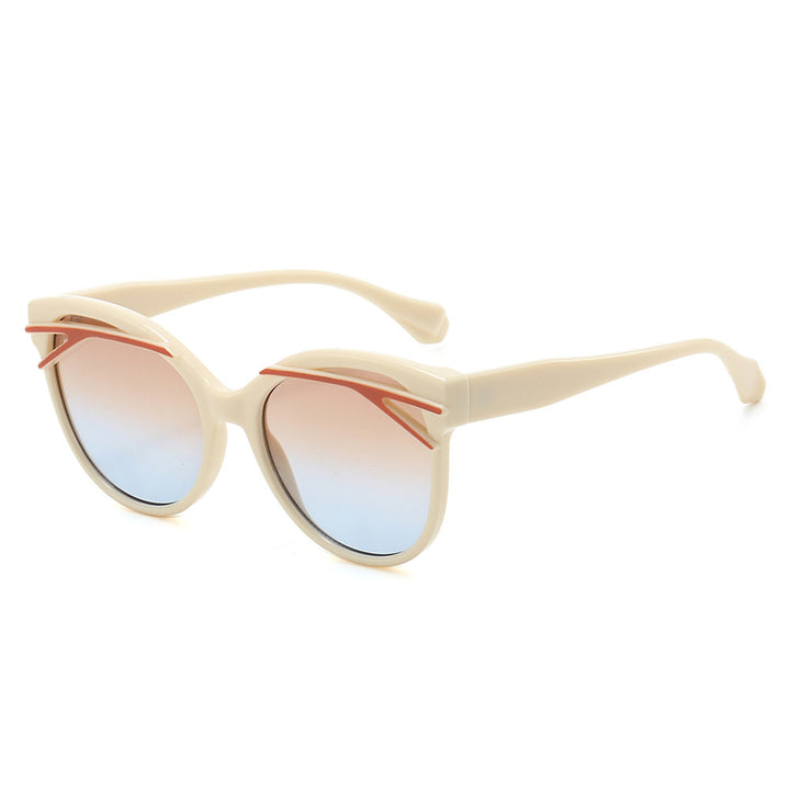 Chic Cat-Eye Sonnenbrille Karnz