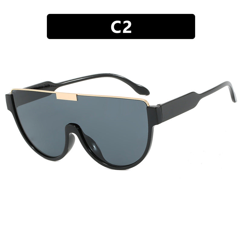 Damen Modische Oversized Sonnenbrille Karnz