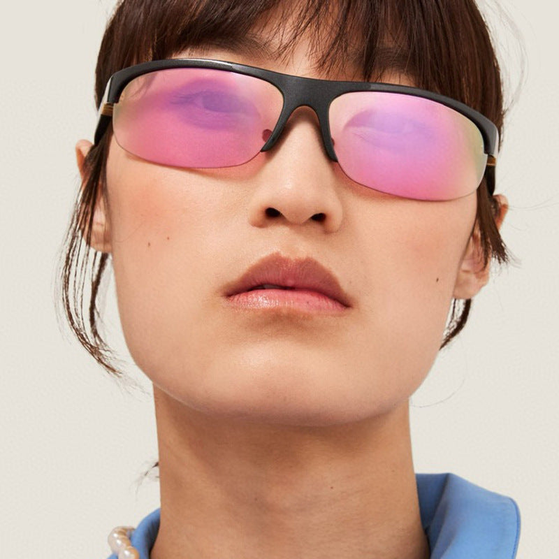 Damen modische Sonnenbrille mit polarisierenden Gläsern und stilvollem Rahmen Karnz