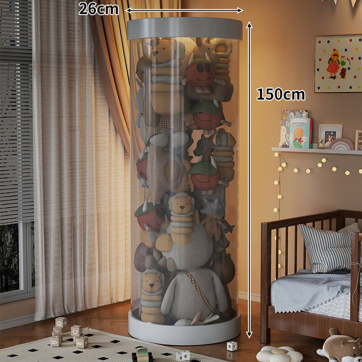 Vertikaler klarer Acrylspielzeug- und Plüsch-Displayturm