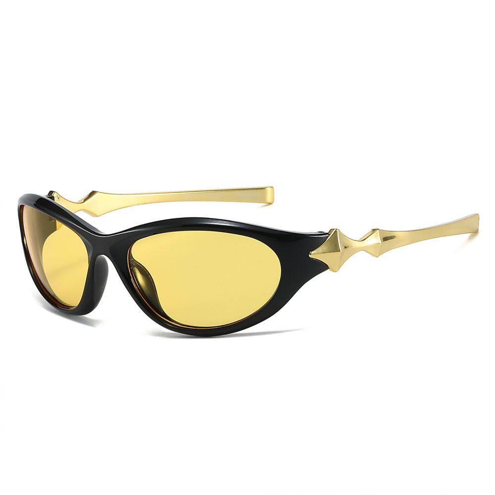 Modisch Inspirierte Vintage-Cat-Eye-Sonnenbrille Karnz