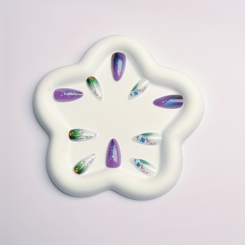 Kunstnägel mit Maritimem Unterwasser-Motiv Karnz