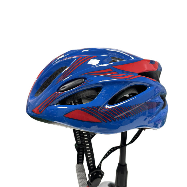stromlinienförmiger Hochbelüftungs-Fahrradhelm mit mikroverstellbarer Passform und stoßdämpfendem Innenfutter Karnz