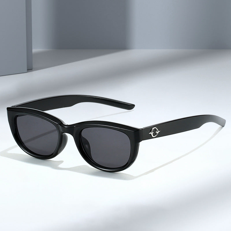 Damen Cat-Eye Sonnenbrille mit robustem Rahmen und UV-Schutz Karnz