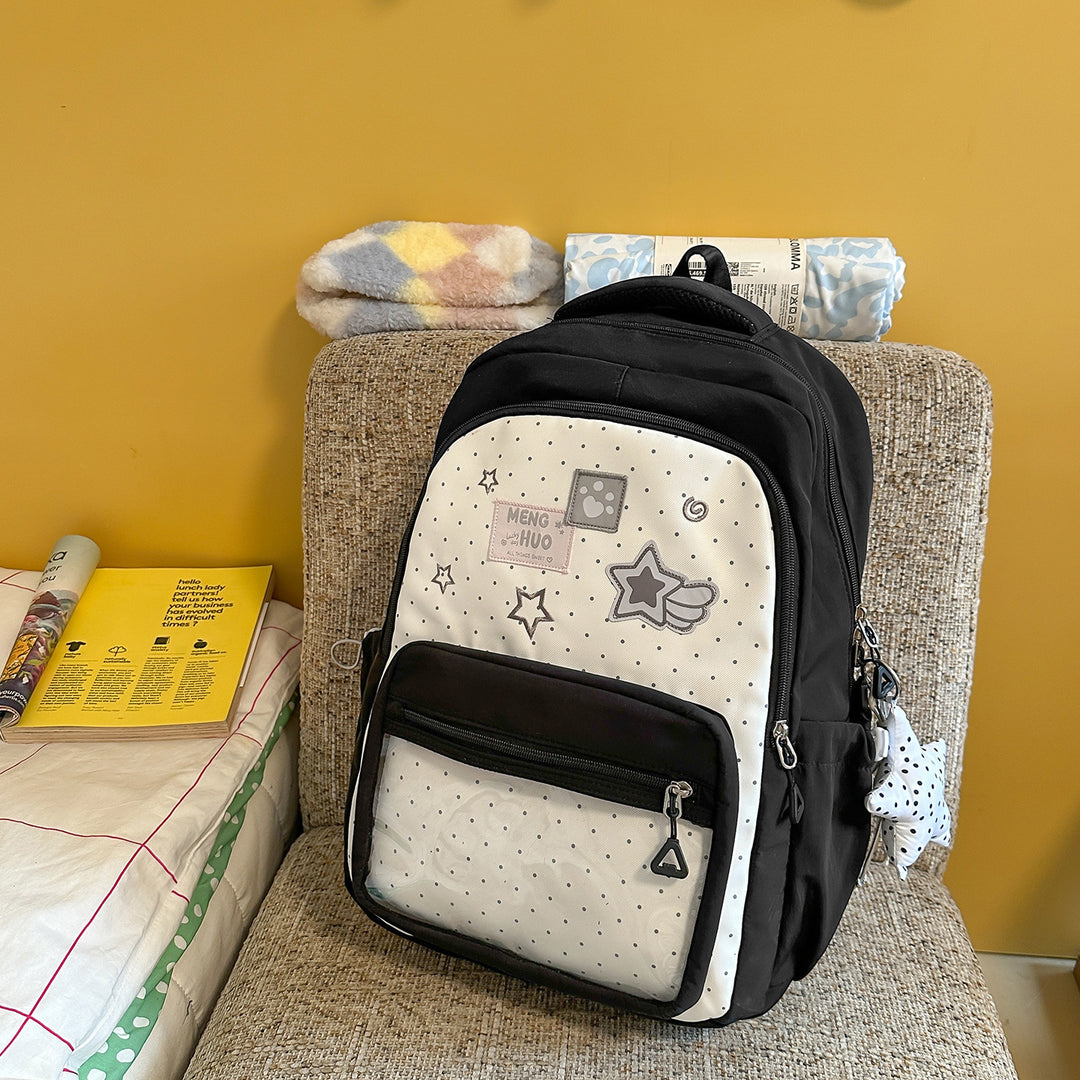 Verspielt Dekorativer Grafischer Rucksack Karnz