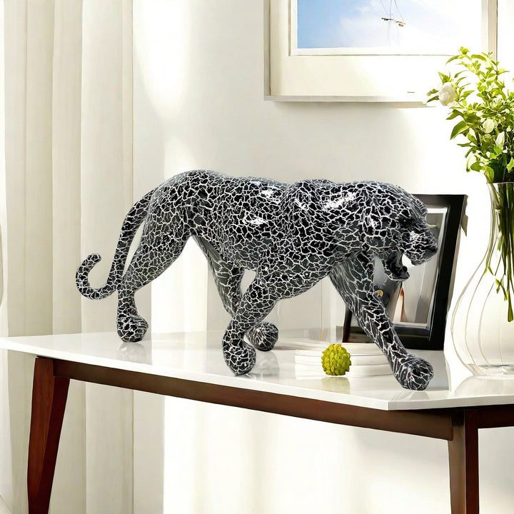Dekorative Jaguar Figur Karnz