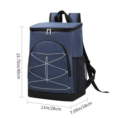 Isolierte Mehrfach-Fach Lebensmittelträger-Rucksack