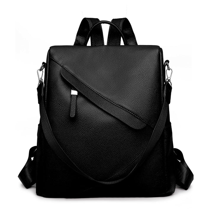 Eleganter Leder Laptop-Rucksack Karnz