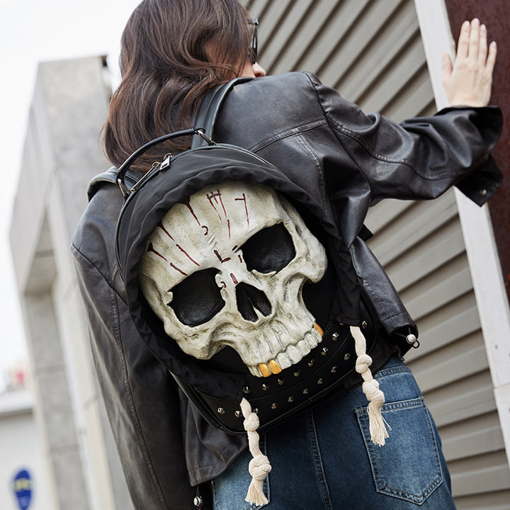 Kreativer und Auffälliger Skull-Rucksack Karnz