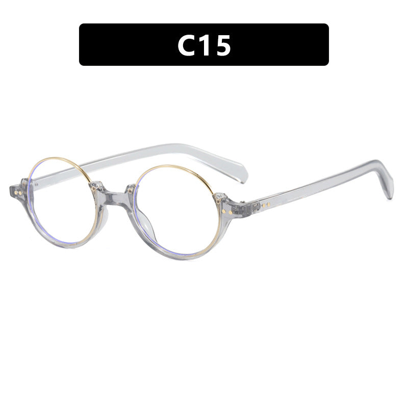 Damen runde Sonnenbrille mit elegantem Kunststoffrahmen Karnz