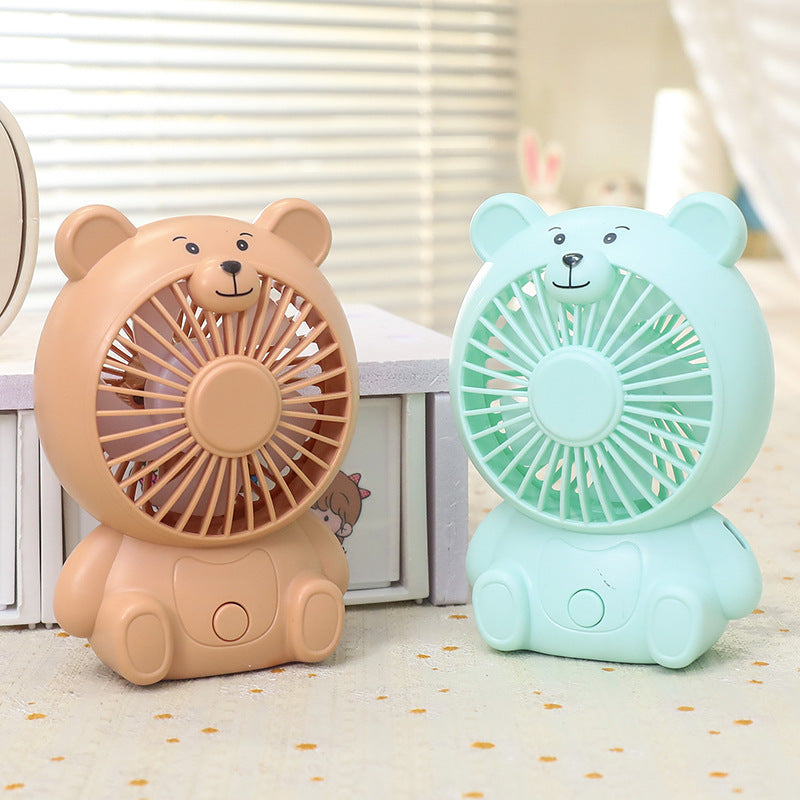 Damen USB Tischventilator im Bärendesign Karnz