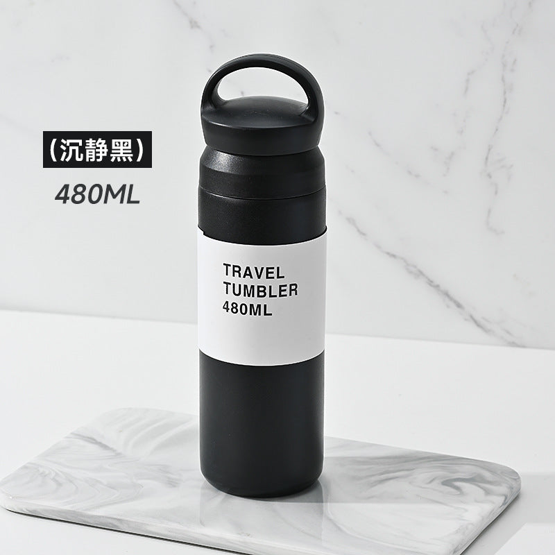 Damen premium isolierte Trinkflasche mit ergonomischem Griff Karnz
