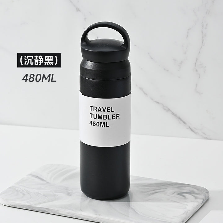 Damen premium isolierte Trinkflasche mit ergonomischem Griff Karnz