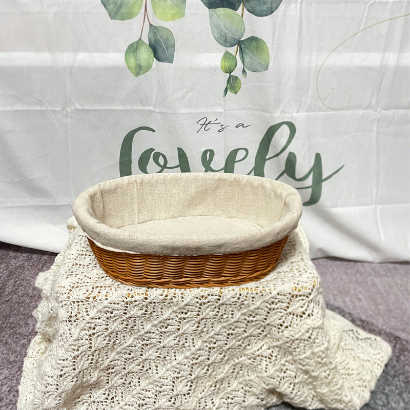 Gemütlicher Woven Brot Korb Karnz