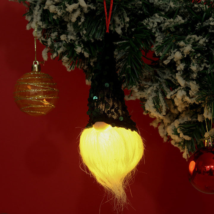 Leuchtende Weihnachts-Hängefigur Karnz