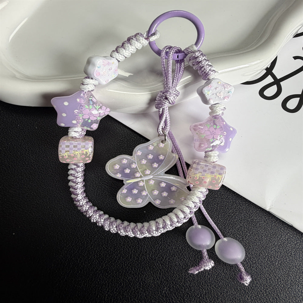 Verspielte Perlencharme-Handyband Karnz 1790134944