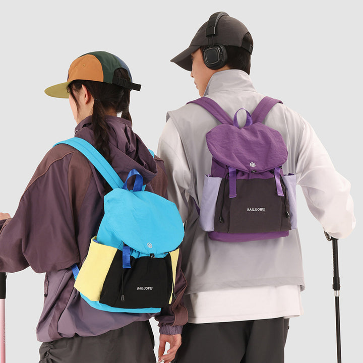 Multi-Taschen Casual Rucksack mit verstellbaren Trägern Karnz