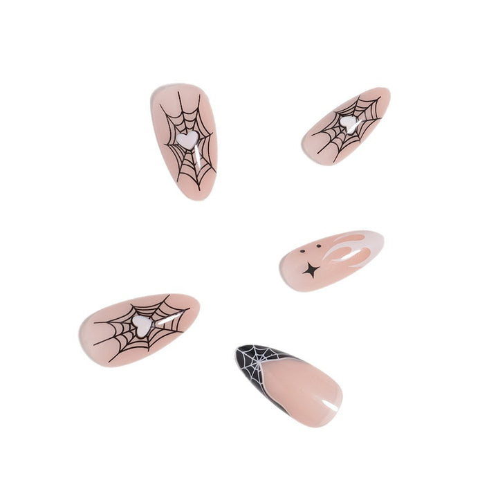 Halloween-Themen Press-On Nagelset Karnz