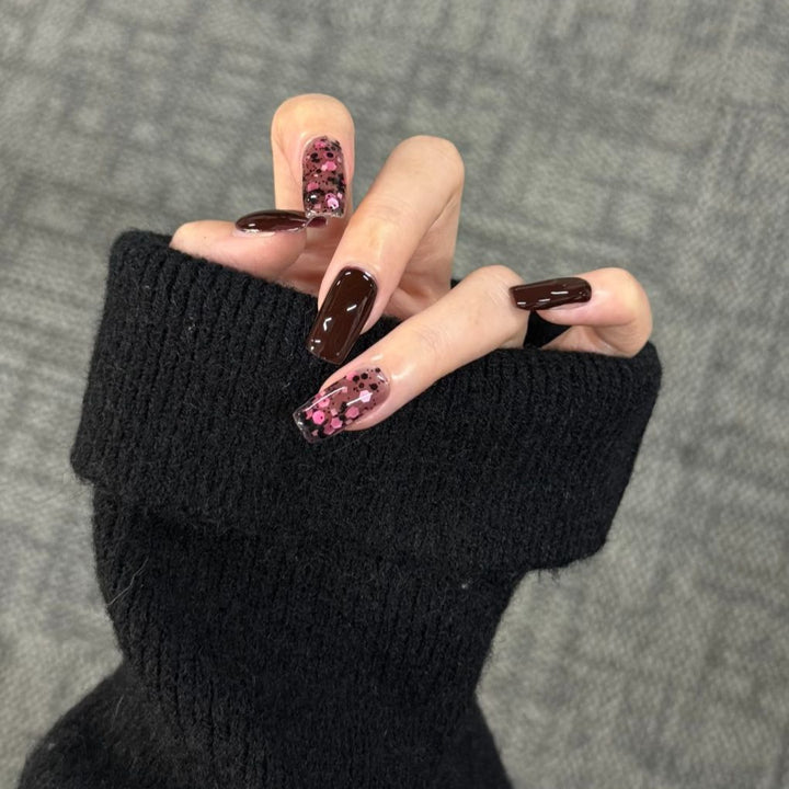 Künstlerische Gel-Nagelspitzen