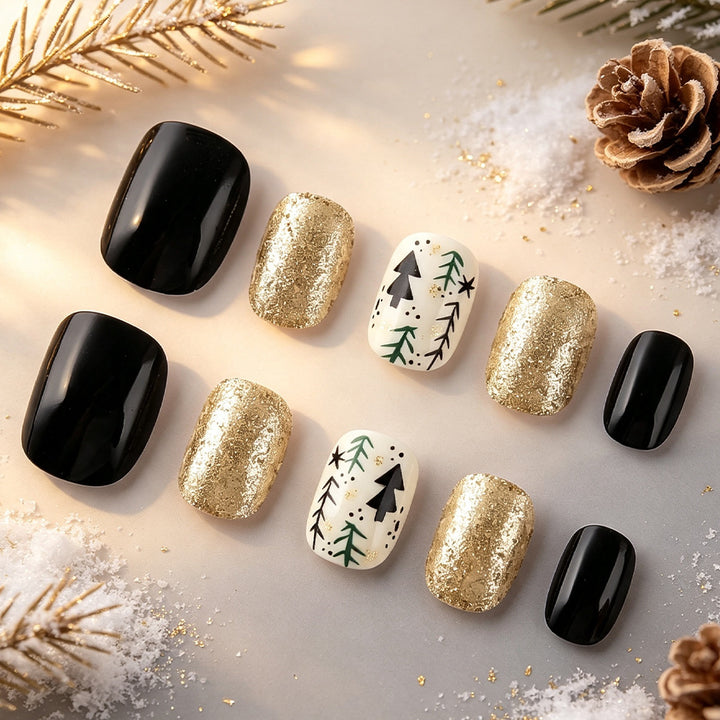 Festliches Feiertags-Nagelkunst-Set Karnz