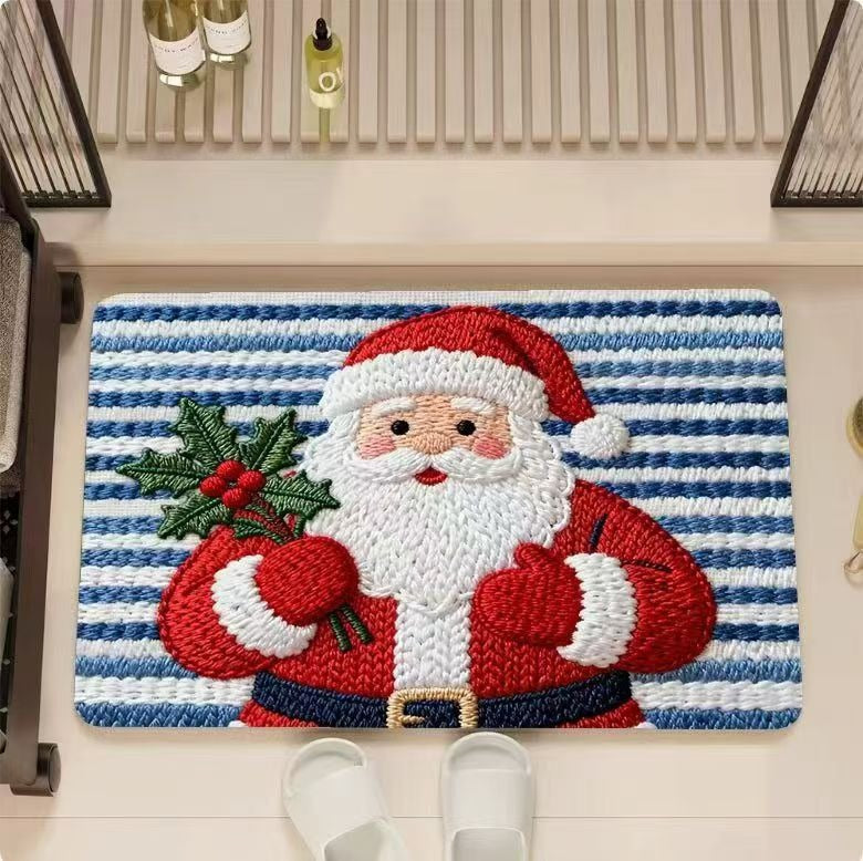 Weihnachtlich dekorative Matte