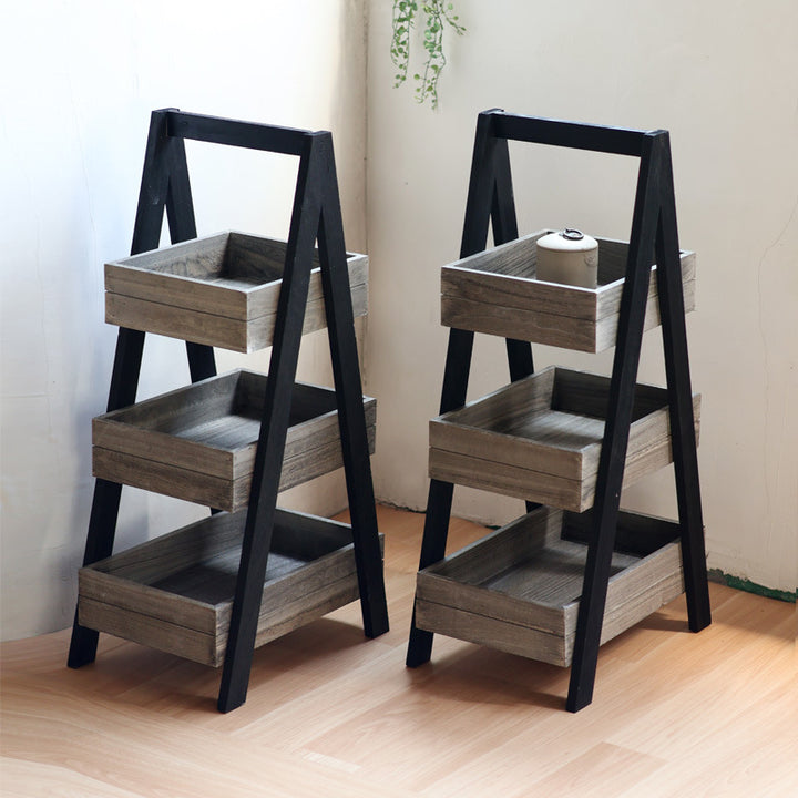 Dreitüriger Holzablage mit modernem Design Karnz