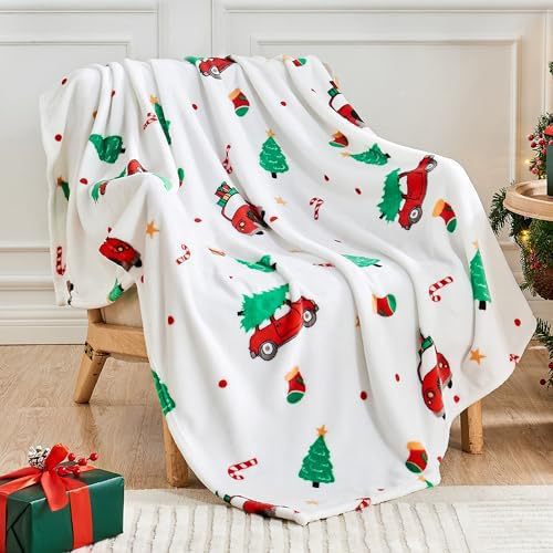 Kuhmuster Fleece-Decke