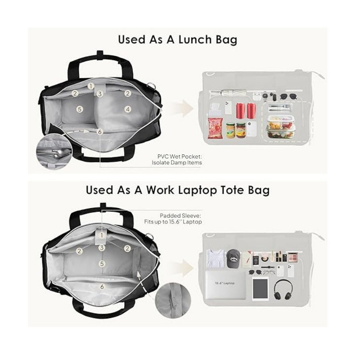Multifunktionale Tote-Bag mit Isoliertem Fächersystem Karnz