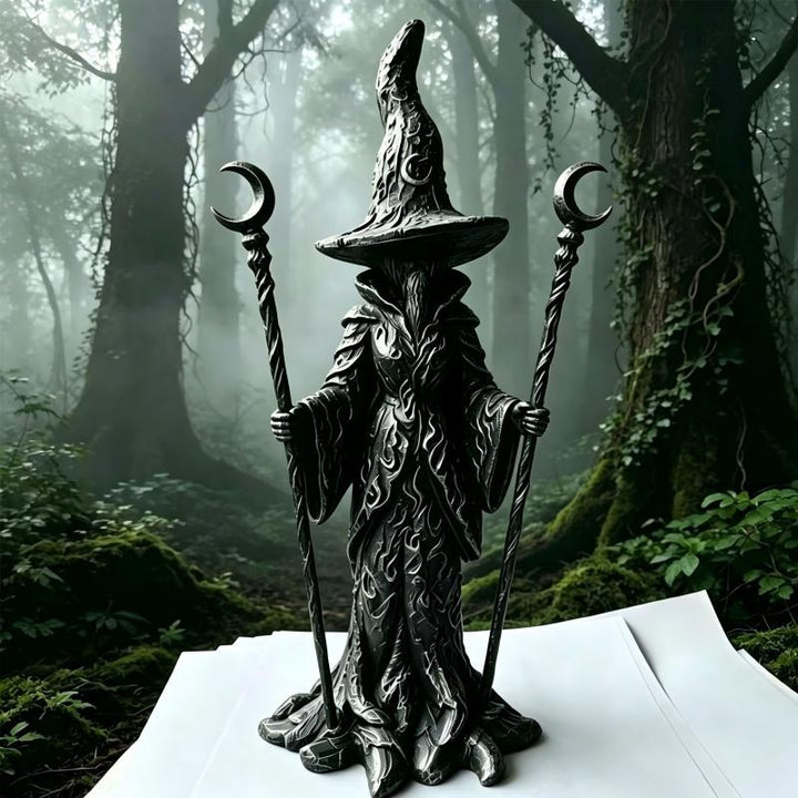 Dekorative Hexenstatue Karnz