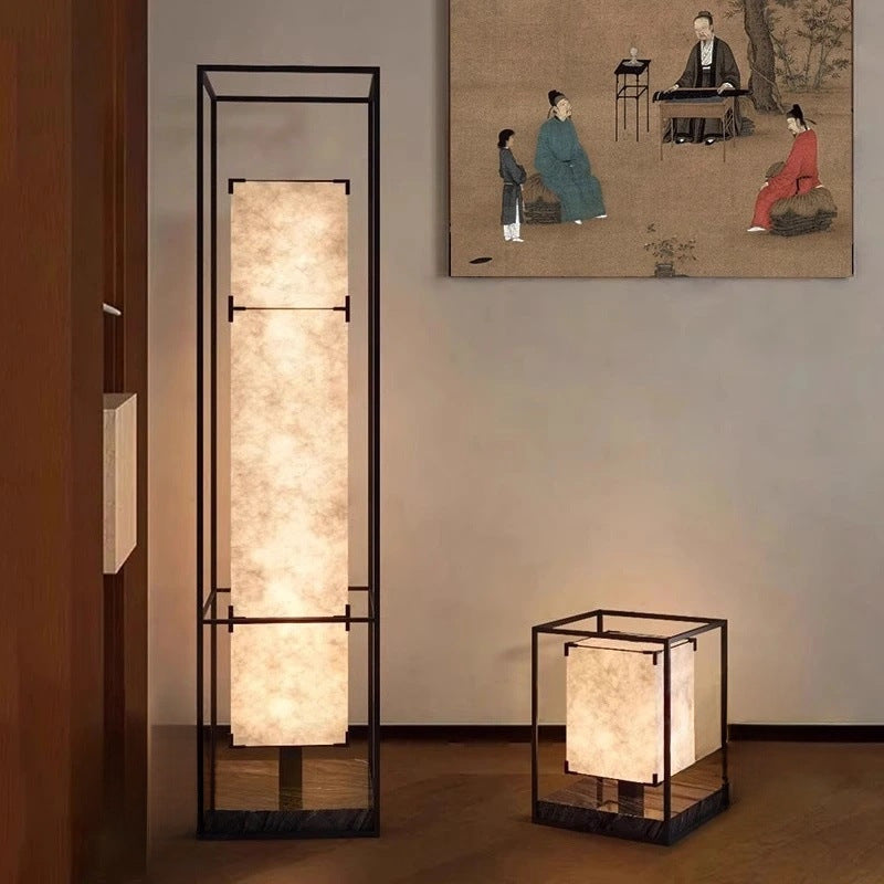 Zeitgenössische geometrische Stehlampe