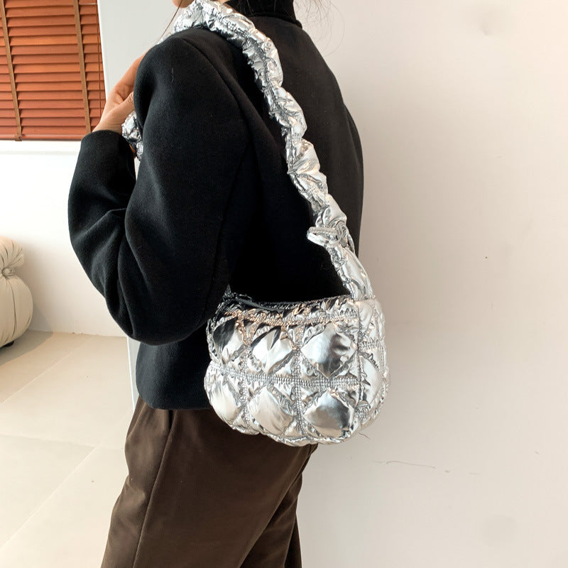 Gepolsterte Lässig Schultertasche
