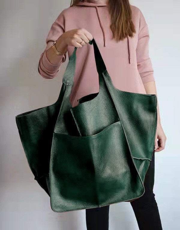 Sandsberg | Tasche aus veganem Leder | Weich und Leicht