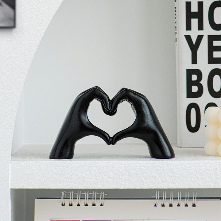 Dekorative Herzform Skulptur Karnz
