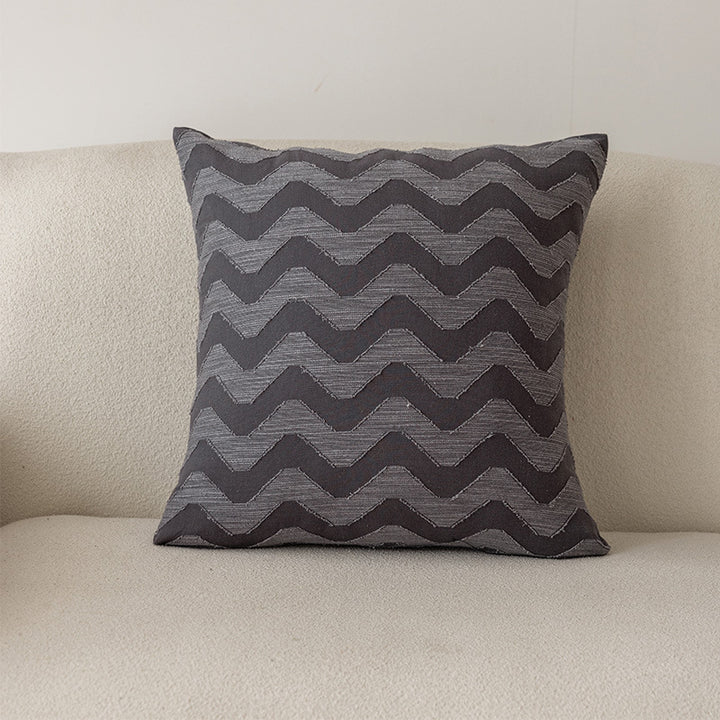 Chevron-Muster-Textur-Kissen