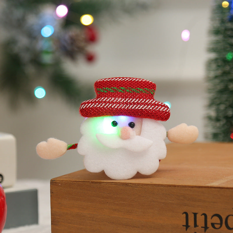 Kreative Weihnachtswristband mit Schneemann-Motiv Karnz