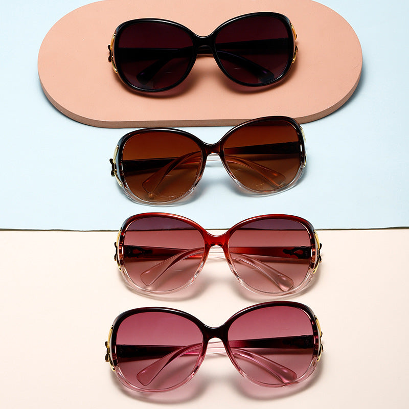 Damen Glamouröse Sonnenbrille mit anpassbarem Rahmen und hochwertigem Gläser Karnz