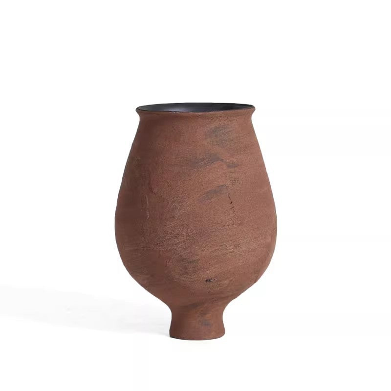 Dekorative Terrakotta-Vase