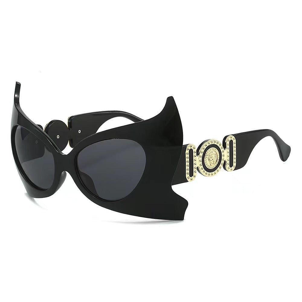 Damen Extravaganter Sonnenbrillenrahmen mit auffälligen Details Karnz