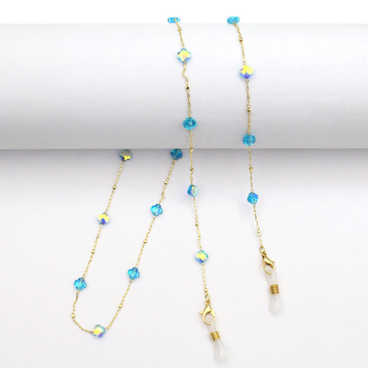 Elegante, kristallgestaltete Brillenband Karnz
