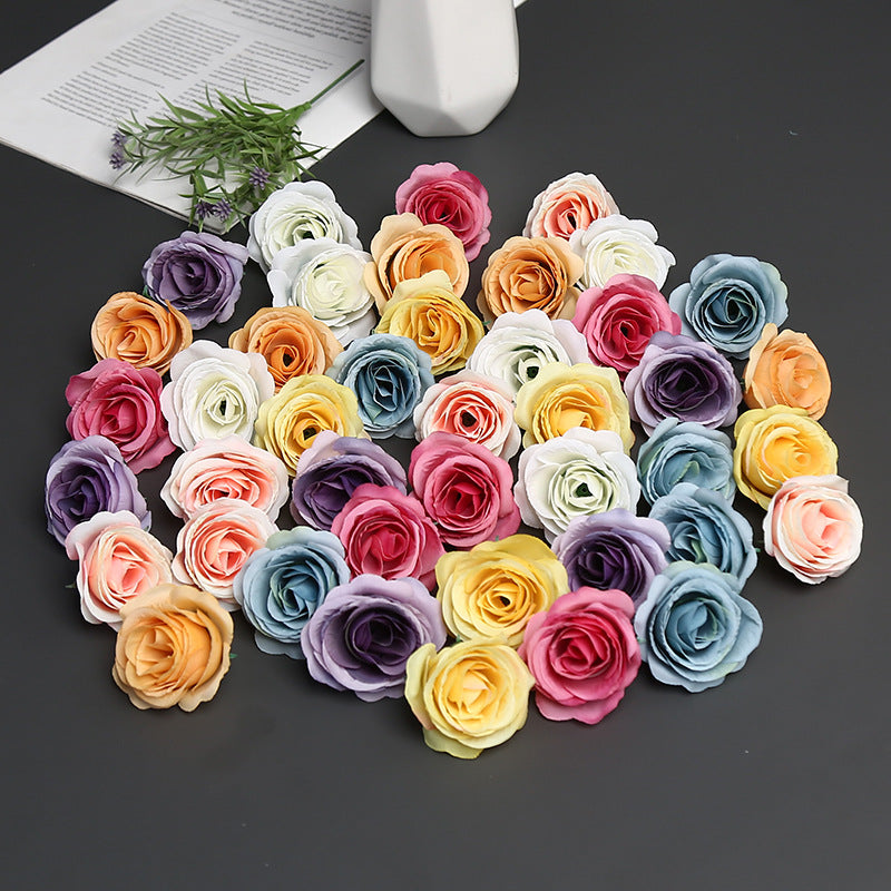 Realistische Künstliche Rosen Brosche