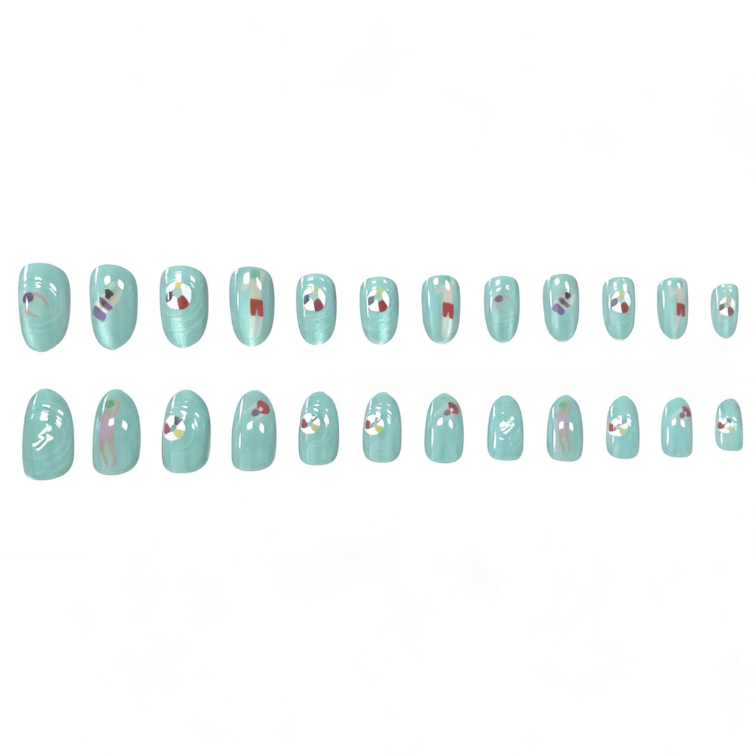 Kreative Sommer-Nagelkunst-Verstärkungen Karnz