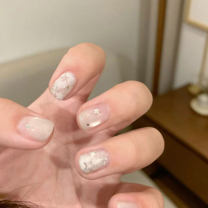 Sternen Glitter Nagelkunst Erweiterungen