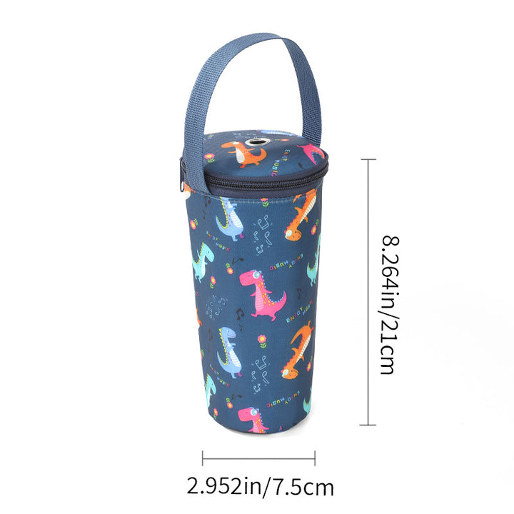 Spaß Dinosaurier-Themen Isolierte Wasserflasche Halter