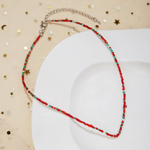Handgefertigtes Perlen Choker Halsband Karnz