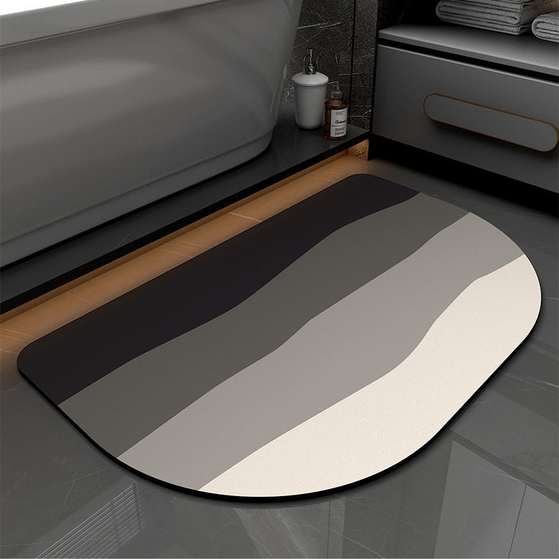 Stylische Badezimmermatte