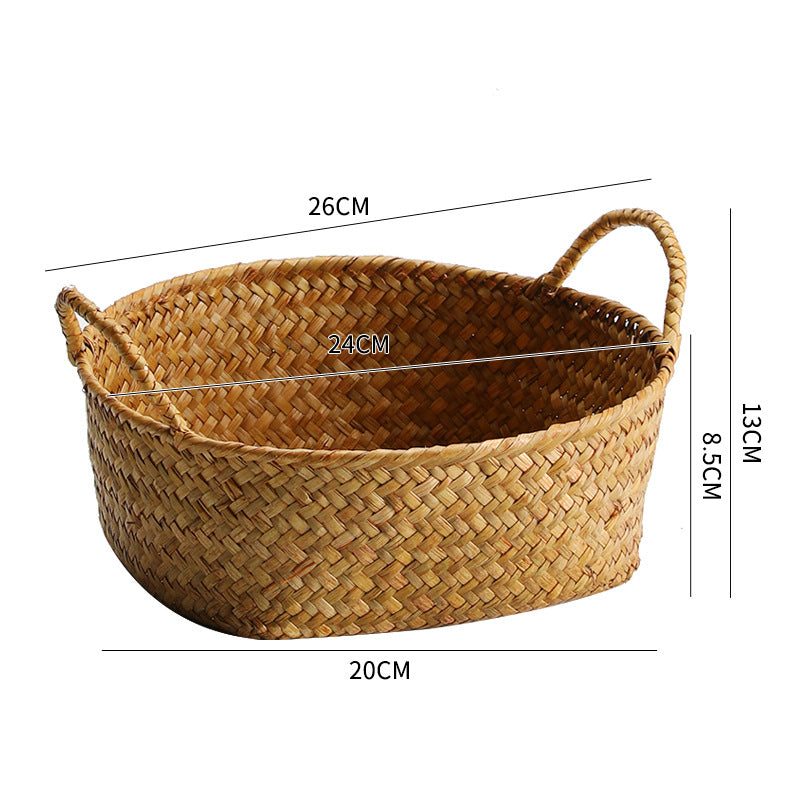 Unisex Aufbewahrungskorb aus natürlichem Weidenmaterial Karnz