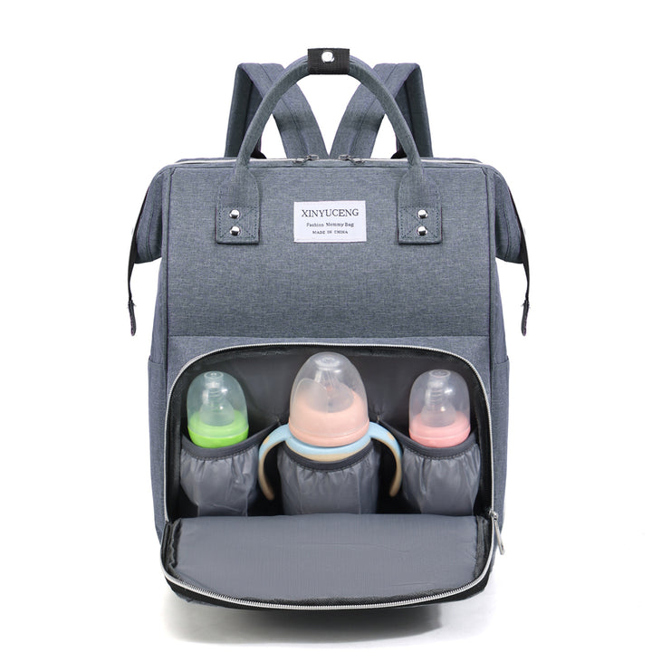Multi-Taschen Baby Pflege Rucksack Karnz
