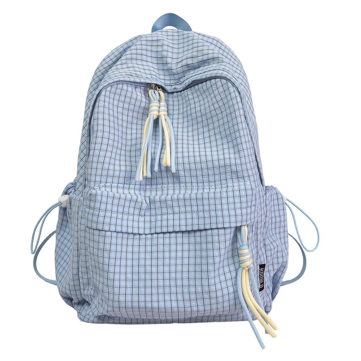 Gittermuster-Alltagsrucksack