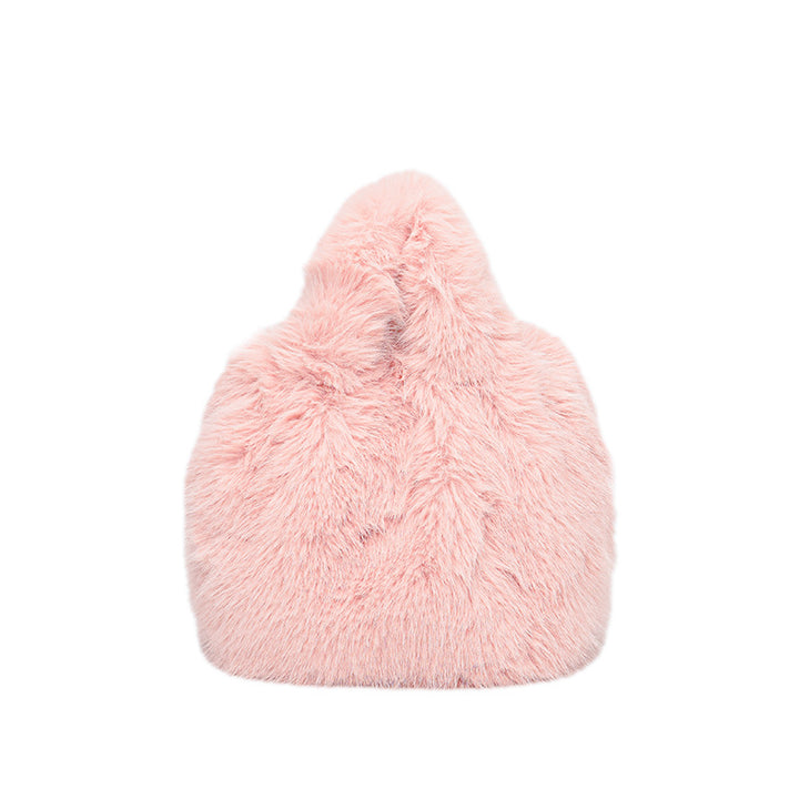 Weiches Plüsch-Hobo-Tasche